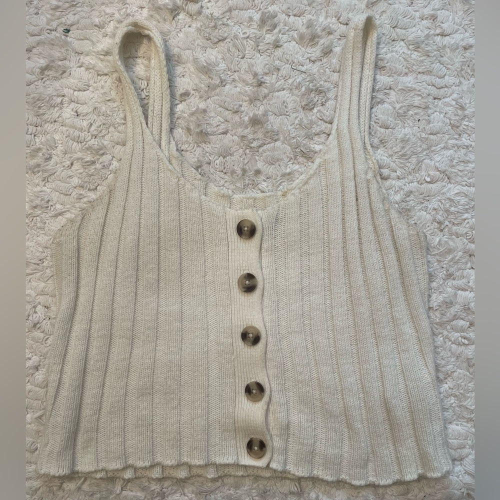 Tank top sweater